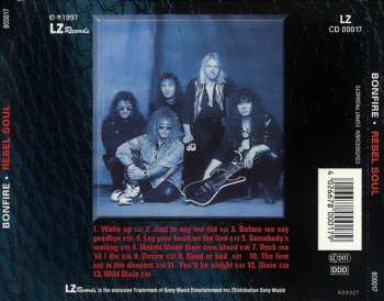 CD Bonfire: Rebel Soul