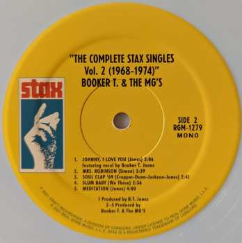 2LP Booker T & The MG's: The Complete Stax Singles, Vol. 2 (1968-1974) CLR | LTD