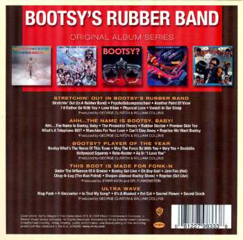 5CD/Caja Bootsy's Rubber Band: Original Album Series