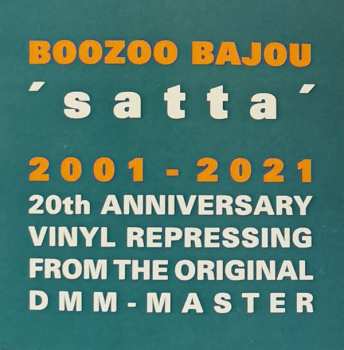 2LP Boozoo Bajou: Satta