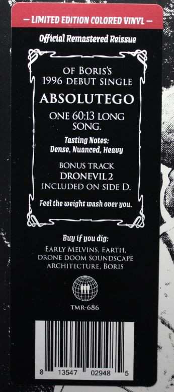 2LP Boris: Absolutego LTD | CLR