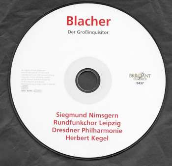 CD Herbert Kegel: Der Großinquisitor
