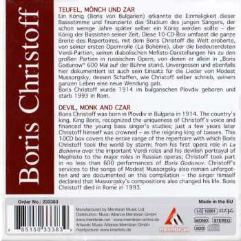 10CD/Caja Boris Christoff: Teufel, Mönch And Zar
