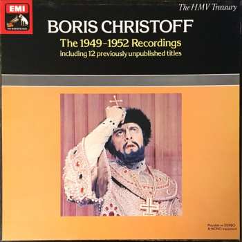 3LP/Caja Boris Christoff: The 1949-1952 Recordings (3xLP + BOX + BOOKLET)