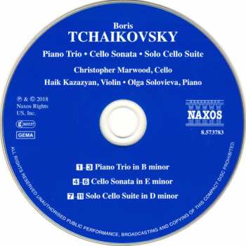 CD Olga Solovieva: Piano Trio