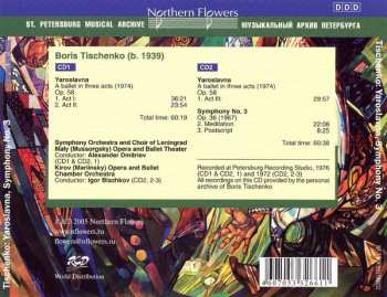 2CD Boris Tishchenko: Yaroslavna, Symphony No. 3