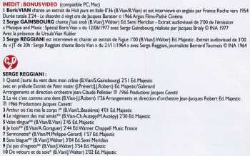 4CD Boris Vian: 100 Chansons