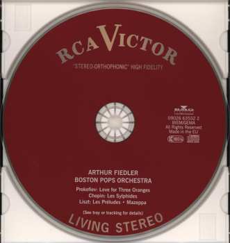 CD Sergei Prokofiev: Sergei Prokofiev: Love for Three Oranges; Chopin: Les Sylphides; Liszt: Les Préludes; Mazeppa