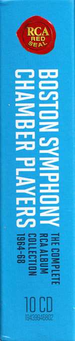 10CD/Caja Boston Symphony Chamber Players: The Complete RCA Album Collection 1964-68