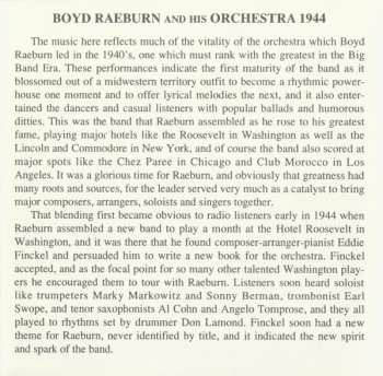 CD Boyd Raeburn And His Orchestra: 1944