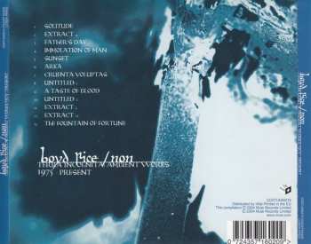 CD NON: Terra Incognita: Ambient Works 1975 - Present