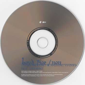 CD NON: Terra Incognita: Ambient Works 1975 - Present