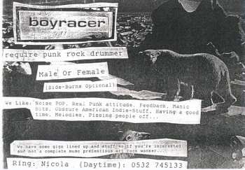 EP Boyracer: John Peel Session 02.09.94