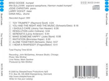 CD Brad Goode: Toy Trumpet