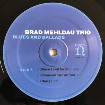LP Brad Mehldau Trio: Blues and Ballads