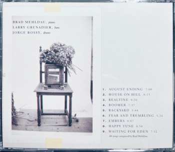 CD Brad Mehldau Trio: House On Hill