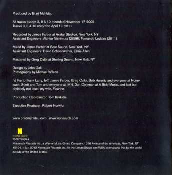 CD Brad Mehldau Trio: Ode