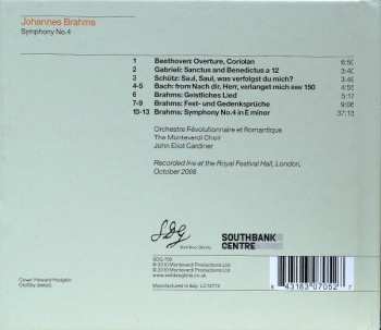 CD Johannes Brahms: Symphony 4