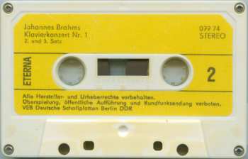 Caja/2MC Johannes Brahms: Die Klavierkonzerte