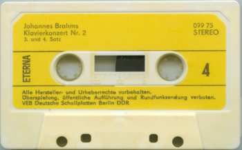 Caja/2MC Johannes Brahms: Die Klavierkonzerte
