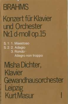 Caja/2MC Johannes Brahms: Die Klavierkonzerte