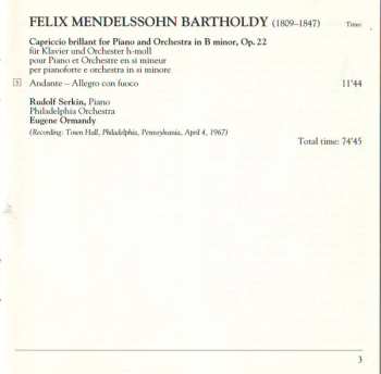 CD Robert Schumann: Piano Concerto No. 1 • Introduction And Allegro • Capriccio Brillant