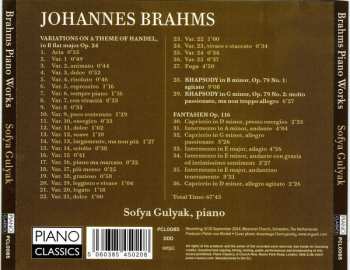 CD Johannes Brahms: Piano Concertos 1 & 2, Waltz, Handel Variations
