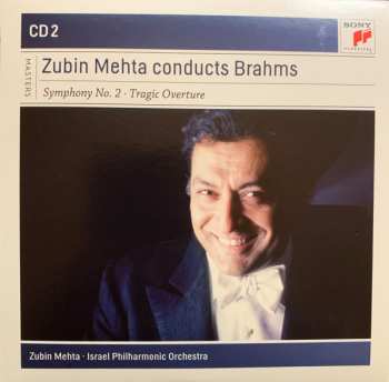 4CD/Caja Johannes Brahms: Zubin Mehta Conducts Brahms (Symphonies Nos. 1-4 • Tragic Overture • Haydn Variations)