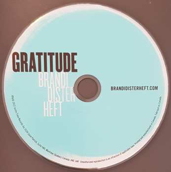 CD Brandi Disterheft: Gratitude