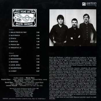 LP Bratři Ebenové: Malé Písně Do Tmy