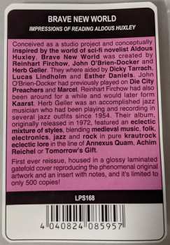 LP Brave New World: Impressions On Reading Aldous Huxley LTD