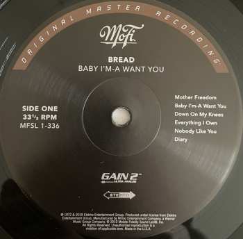 LP Bread: Baby I'm-A Want You LTD | NUM