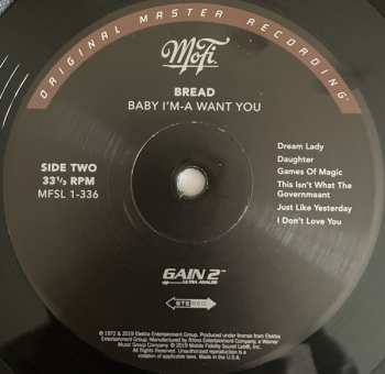 LP Bread: Baby I'm-A Want You LTD | NUM