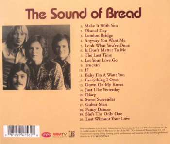 CD Bread: The Sound Of Bread - Their 20 Finest Songs