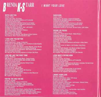 CD Brenda K. Starr: I Want Your Love DIGI