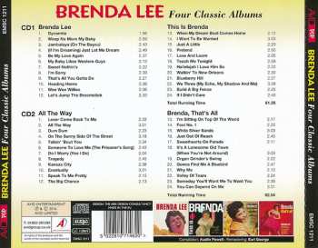 2CD Brenda Lee: Four Classic Albums