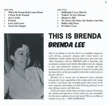 2CD Brenda Lee: Four Classic Albums