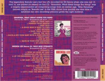 CD Brenda Lee: Grandma, What Great Songs You Sang! / Miss Dynamite