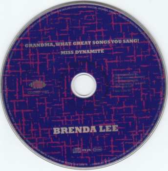 CD Brenda Lee: Grandma, What Great Songs You Sang! / Miss Dynamite