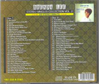 2CD Brenda Lee: Stereo Singles Collection Vol. 2