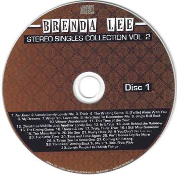 2CD Brenda Lee: Stereo Singles Collection Vol. 2