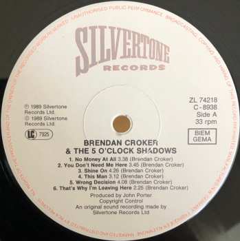 LP Brendan Croker And The 5 O'Clock Shadows: Brendan Croker And The 5 O'Clock Shadows