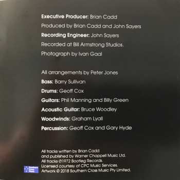 CD Brian Cadd: Brian Cadd