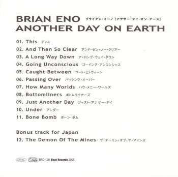 CD Brian Eno: Another Day On Earth DIGI