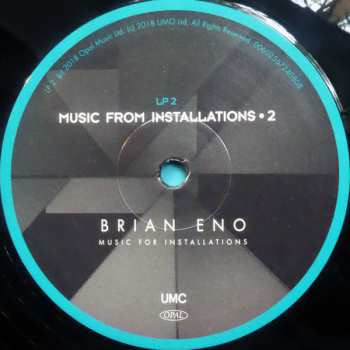 9LP/Caja Brian Eno: Music For Installations LTD
