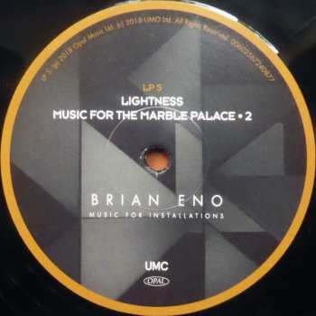 9LP/Caja Brian Eno: Music For Installations LTD