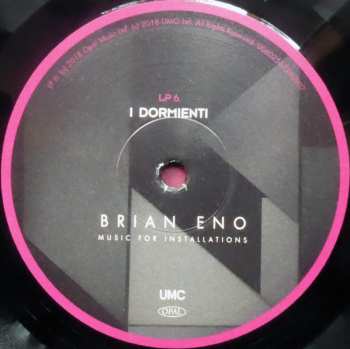 9LP/Caja Brian Eno: Music For Installations LTD