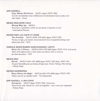 CD Brian Eno: Spinner