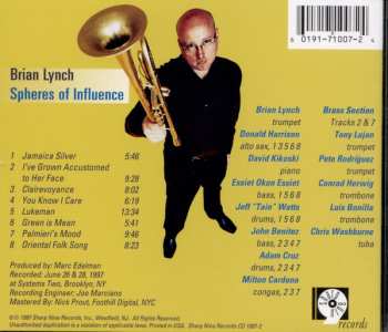 CD Brian Lynch: Spheres Of Influence