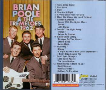 CD Brian Poole & The Tremeloes: 1962